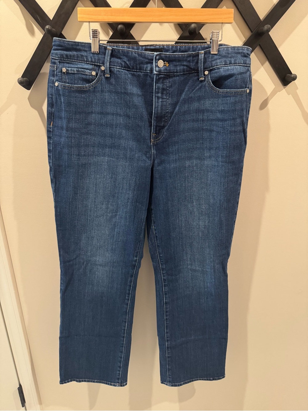 Talbots Dark Blue Cropped Jeans